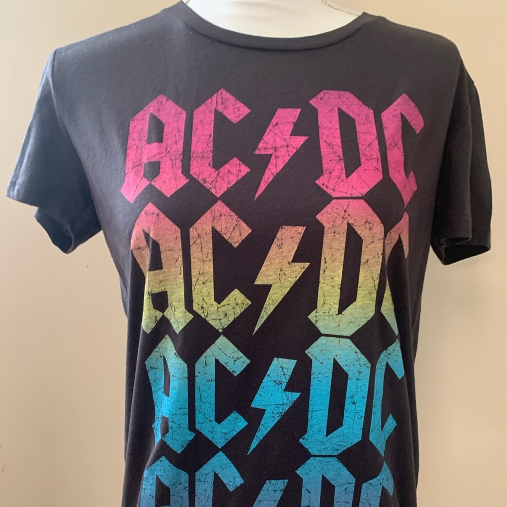 Chaser AC DC black t shirt size S